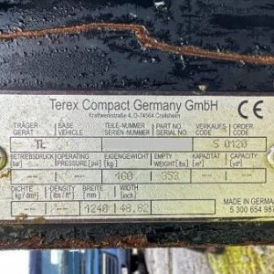 foto 6.5t Terex TL 100 lader