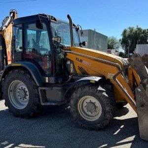 foto Terex TLB 890 Baggerlader joystick kfz